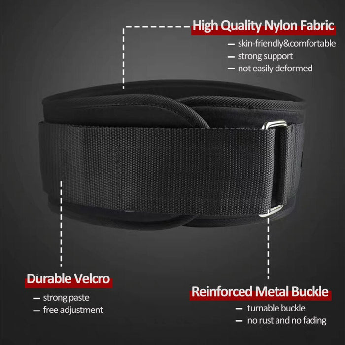 Adjustable Breathable Weightlifting Squat Waist Protector Belt For Men Women