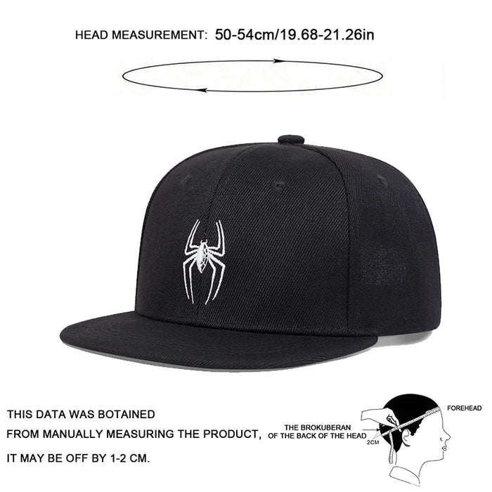 Embroidered Spider Baseball Cap / Hat For Kids