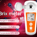 Rechargeable Brix Meter For Measuring Liquid Sugar Content