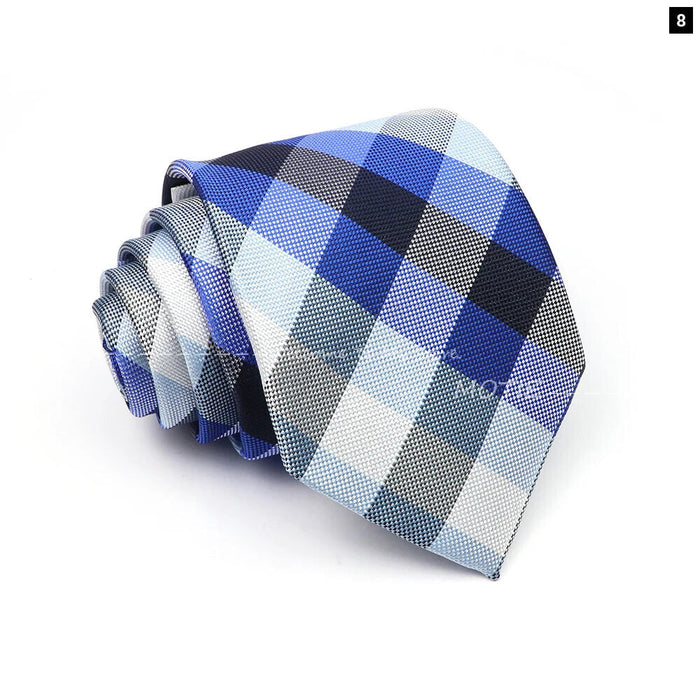 Colour Lattice Neckties For Business And Parties