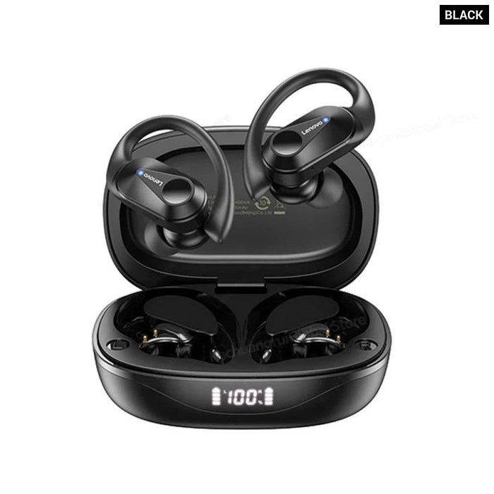 Wireless Bluetooth5.3 Ear Hook Noise Reduction Hifi Stereo Waterproof Lp75 Tws Sports Gaming Earphones With Mic