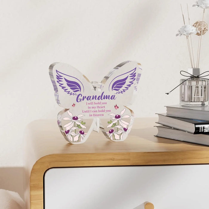 Memorial Butterfly Plaque For Loss Of Grandma