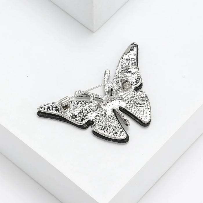 Fashion Abalone Shell Butterfly Brooch Pin Office Party Accessory