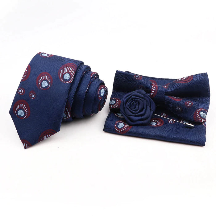 Paisley Tie Set For Weddings