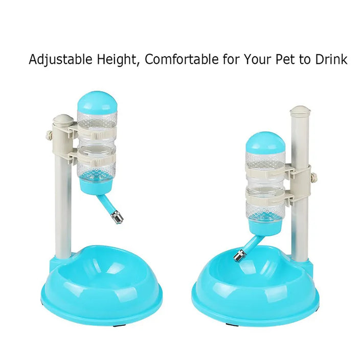 Pet Water Food Feeder Bottle 500Ml 16.9Oz