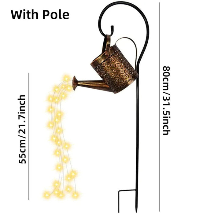 Solar Watering Can Light