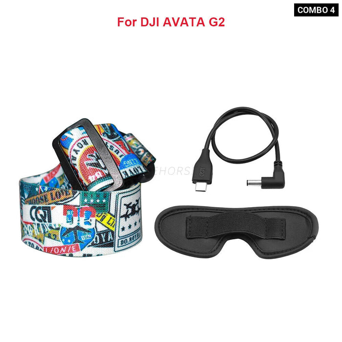 Adjustable Battery Strap Headband For Dji Avata Accessories