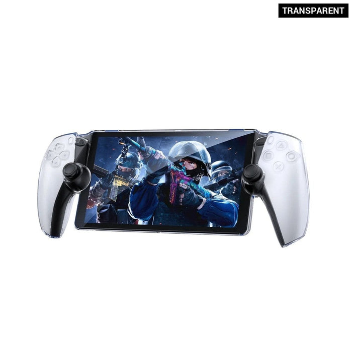Transparent Protective Case For Playstation Portal Crystal-Clear Material Anti-Scratch/Slip/Dust