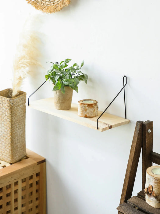 Boho Wall Shelf For Living Room Decor