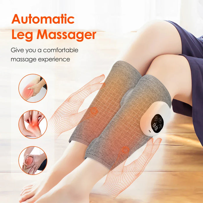 Electric Leg Massager With Compression And Heat