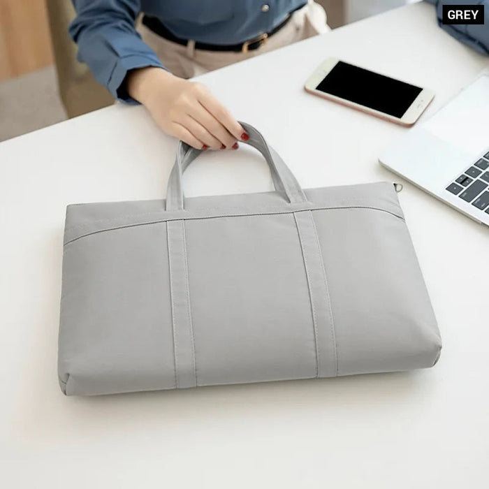 For Macbook Air Pro Notebook Unisex 13.3,14 Inch Document Storage Bag Hand & Laptop Bag