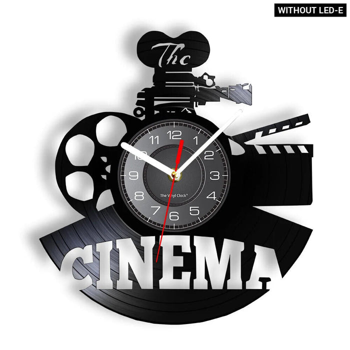 Retro Film Lovers Wall Clock