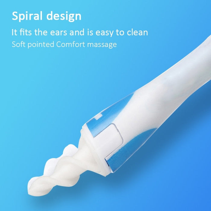 Spiral Ear Remover Portable Soft Ear Oil Remover For Adults And Children Earwax Cleaning Tool 16 Head Ear Removal Tool