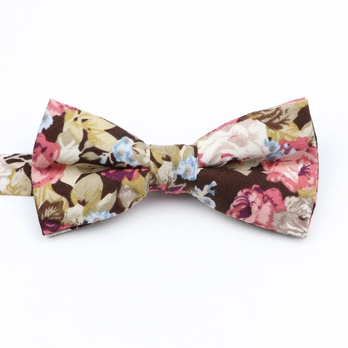 Colourful Floral Bow Ties Fashionable And Fun For Kids