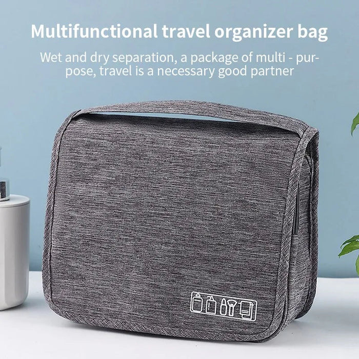 Foldable Bathroom Makeup Hanging Storage Bag For Travel