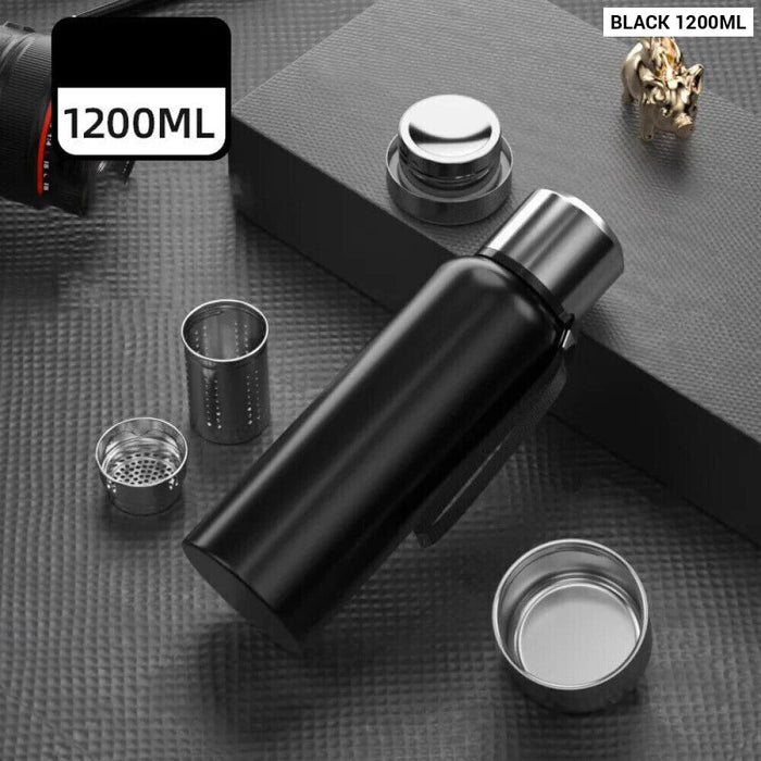 600/1500ml Stainless Steel Thermal Bottle For Coffee