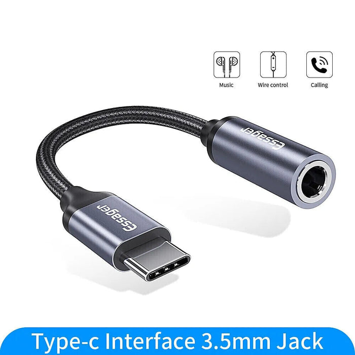 Essager Usb C To 3.5Mm Headphone Adapter