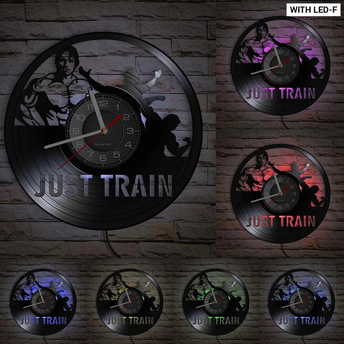 Motivational Fitness Club Wall Clock