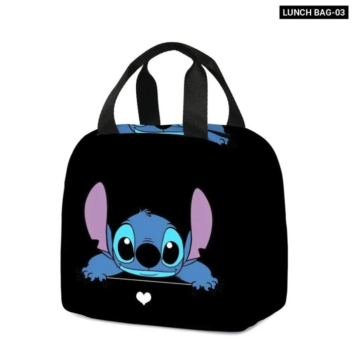 Disney Stitch School Bag For Primary And Middle School Students