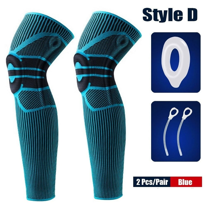 Lengthen Leg Compression Knee Brace Leg Protector Sleeve For Joint Pain Relief and Injury Recovery