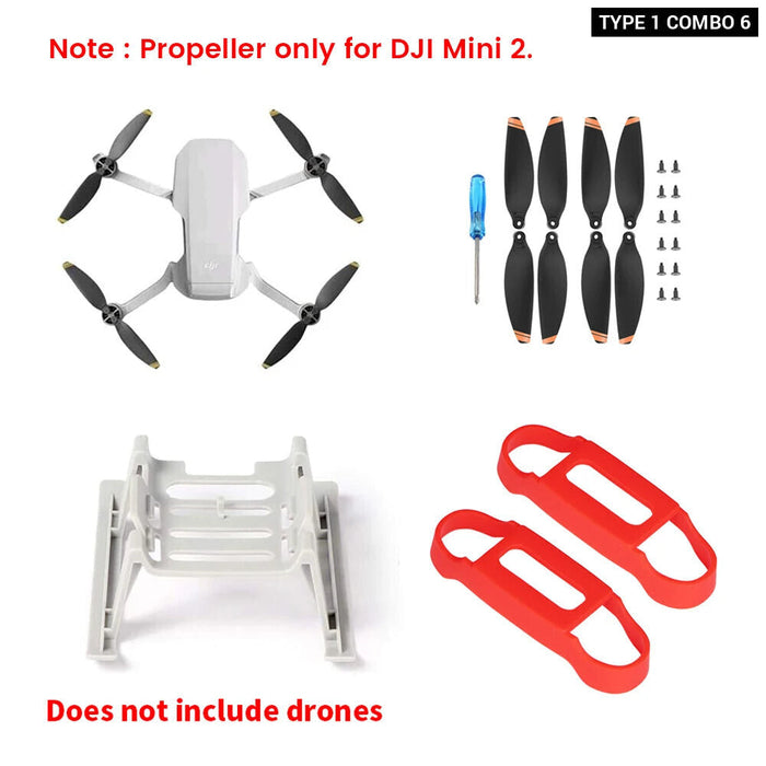 Mini Se Drone Landing Gear Quick Release Height Extended Leg Protector For Dji Mavic Mini Mini 2