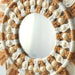 Round Macrame Fringe Mirror For Home Decor