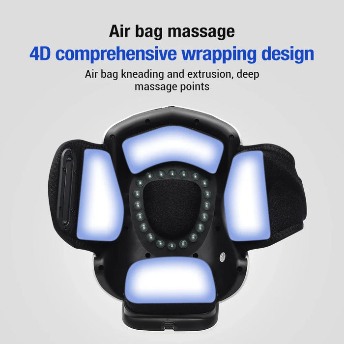 Electric Knee Massager With Infrared Heat And Vibration