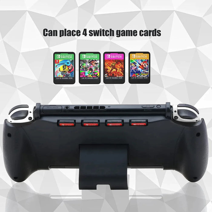 Switch Grip With Game Storage And Stand