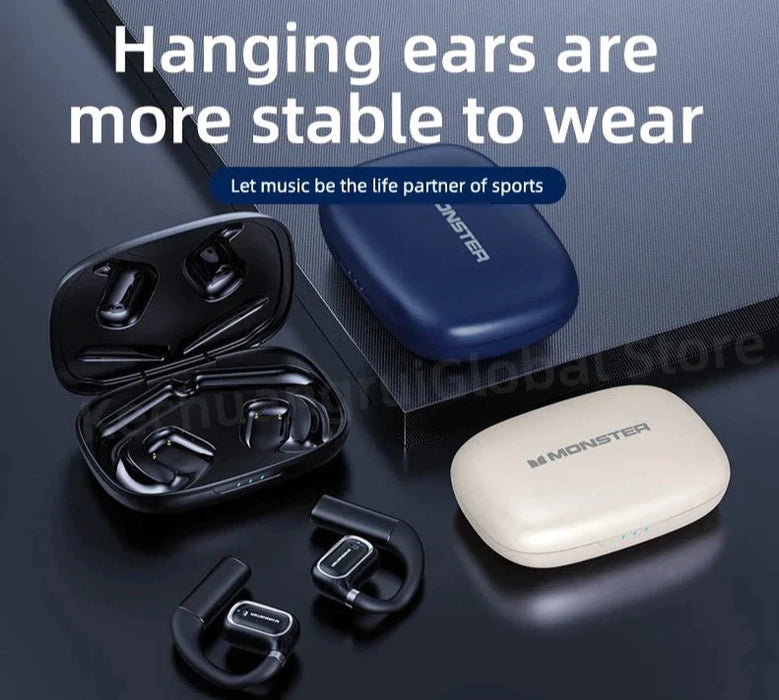 Wireless Bluetooth 5.3 Noise Reduction Ear Hook Hifi Stereo