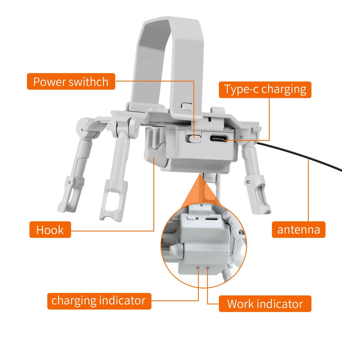 Airdrop System For Dji Mini 3 Pro Drone Landing Gear