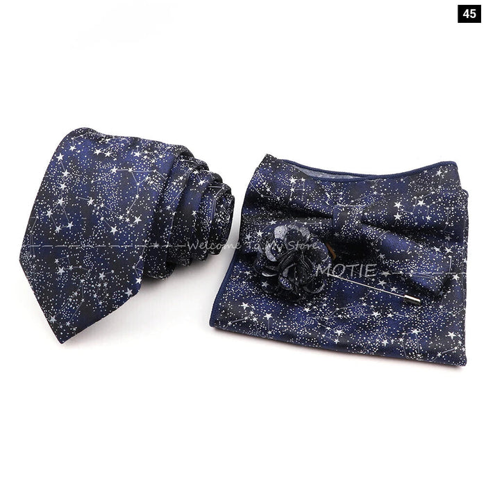 Classic Plant Tie Set For Weddings And Daily Wear