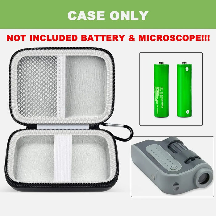 Carson Microbrite Plus 60X 120X Led Pocket Microscope Case Kids Storage Holder