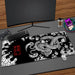 Large Japanese Dragon Gaming Mousepad Xxl Size