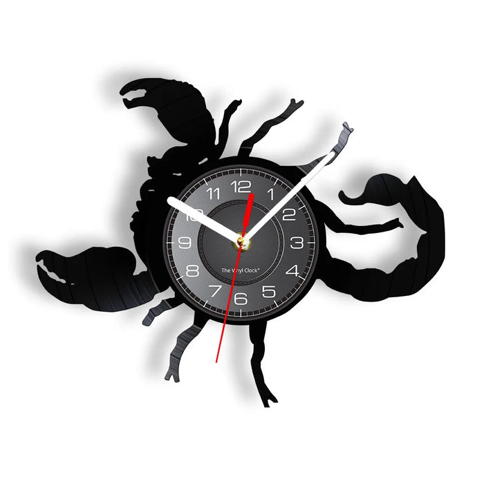 Scorpio Zodiac Vinyl Record Wall Clock