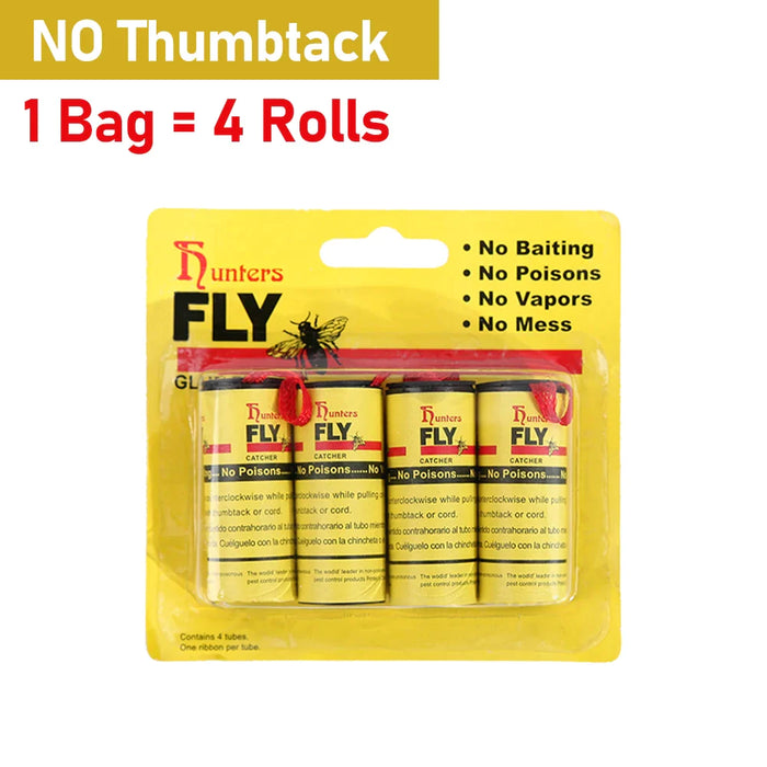 40 Rolls Fly Sticky Paper For Insect Control