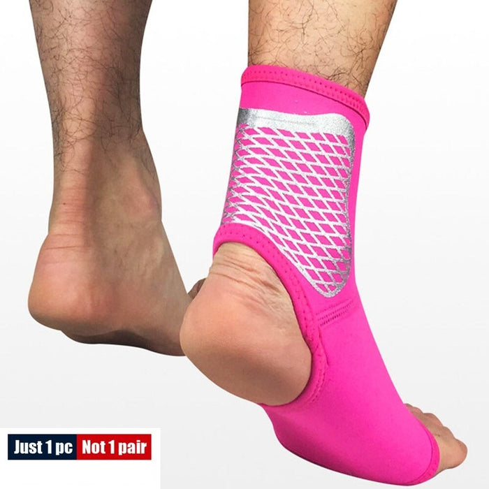 1Pc Elastic Ankle Sprain Protection Bandage For Football Basketball Badminton