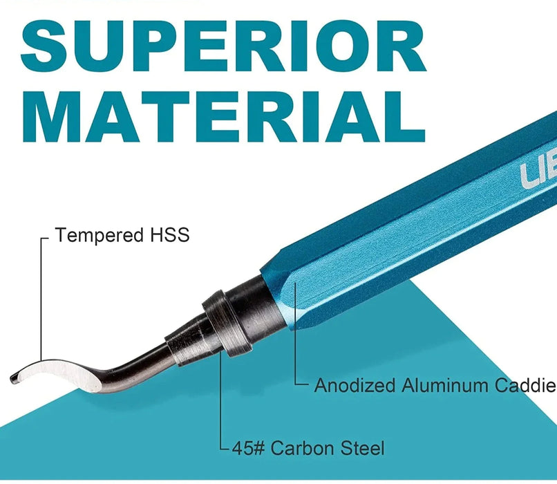 11 Blade Hss Deburring Tool For Metal And Plastic