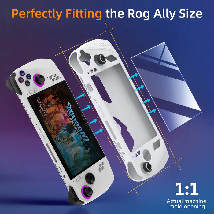 Rog Ally Silicone Protective Case Compatible With Rog Ally Handheld Console