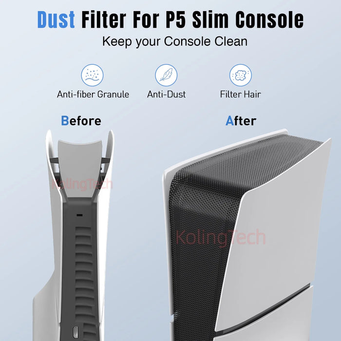 Ps5 Slim Console Dust Filter Cover