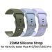 22mm Silicone Watch Strap Suitable For Solar Plus Rt3 Smart