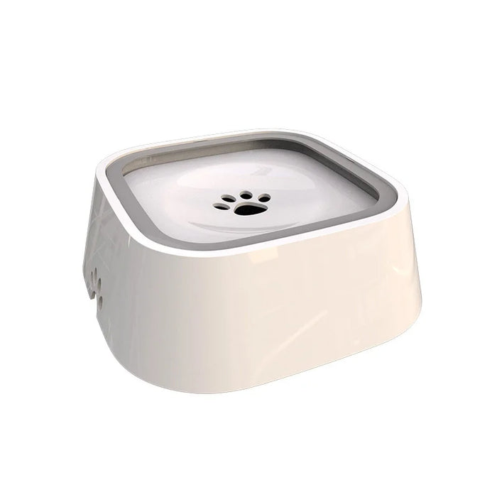 Pet Water Bowl With Anti Overflow Design