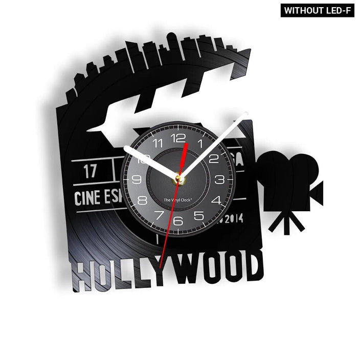 Retro Film Lovers Wall Clock