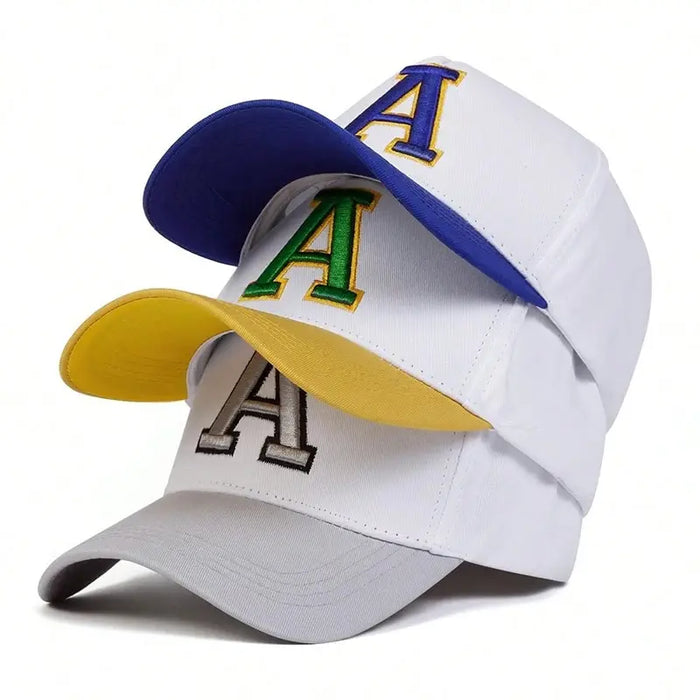 A Letter Embroidered Baseball Cap / Hat For Outdoor Wear