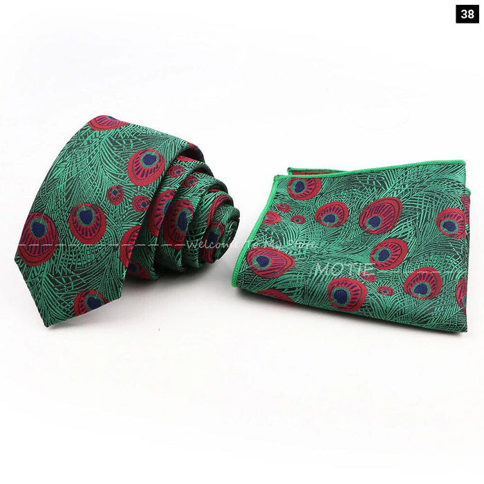 Paisley Tie Set For Weddings