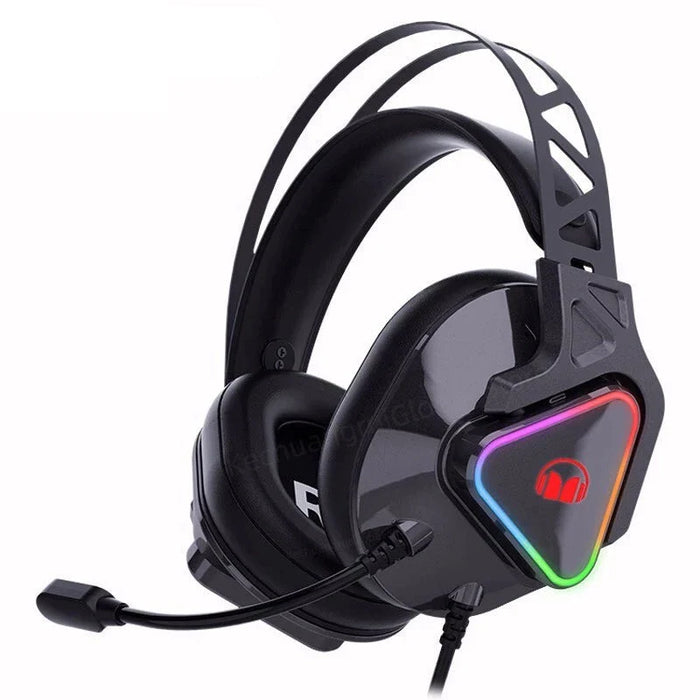 N3s Enc Gamers Rgb Led Light Noise Cancelling Stereo Gaming