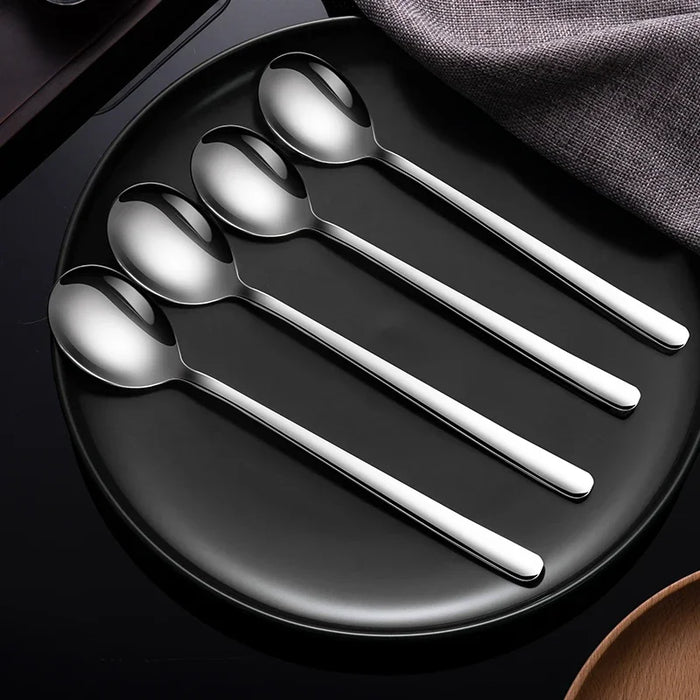 Convenient Stainless Steel Coffee Spoon Set