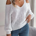 Off Shoulder Lantern Sleeve Sweater For Women