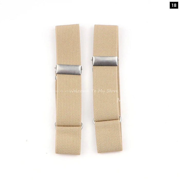 Adjustable Elastic Suspender Set For Weddings