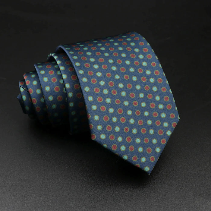 Super Soft Silk Ties Mens Fashion 7cm Necktie For Wedding