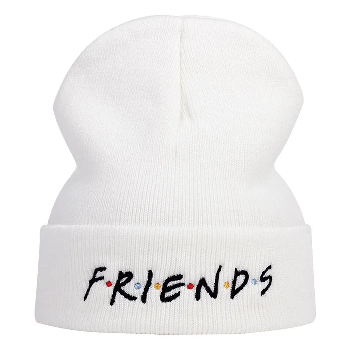 Friend Embroidered Beanie / Hat For Autumn / Winter